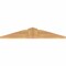 Ekena Millwork Portland Smooth Timber Gable Bracket, Western Red Cedar, 36"W x 7"H x 1 1/2"D x 5 1/2"F, 5/12 Pitch GBW036X07X0206POR00SWR - alternate 3